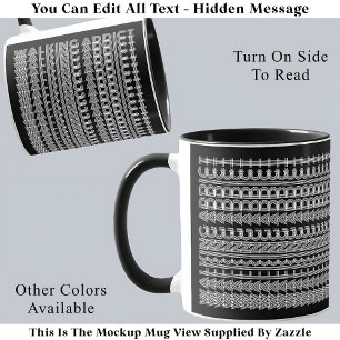 Taza Walking Addict Mensaje oculto Novedad divertida 11