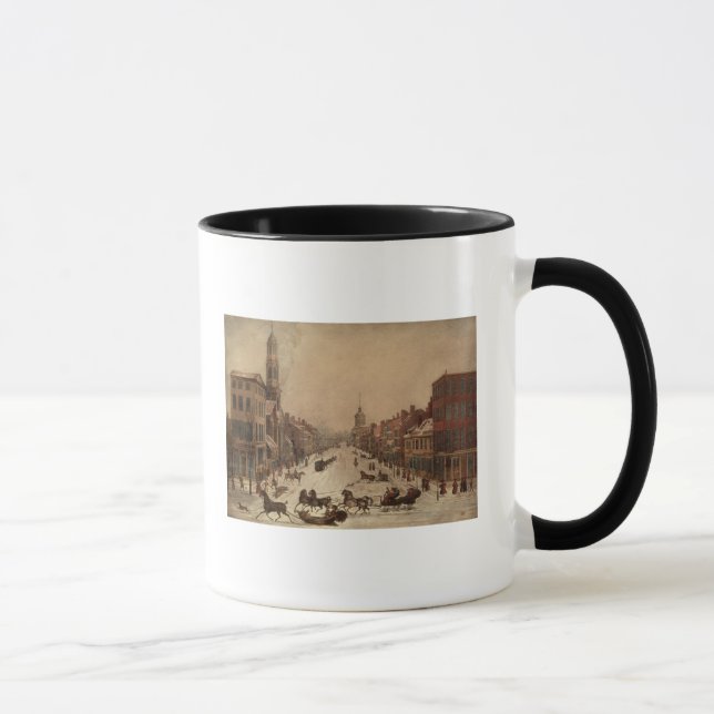 Taza Wall Street en invierno (Derecha)