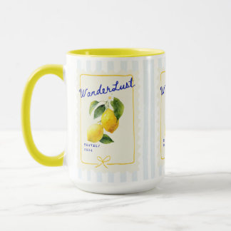 Taza Wanderlust Lemon Morning
