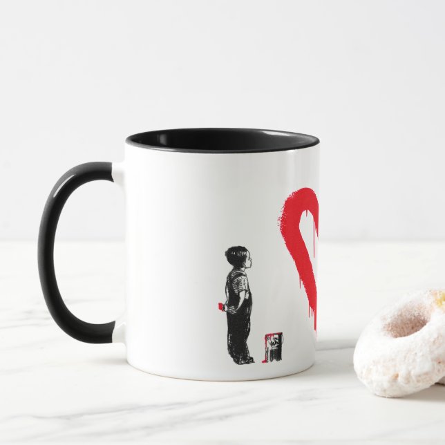 Taza War or Love? (Con donut)