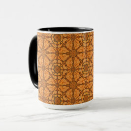 Taza Warm Ornamental Lattice Combo
