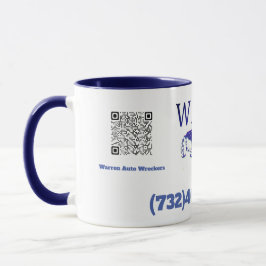 Taza Warren Auto Wreckers Coffee Mug Rm