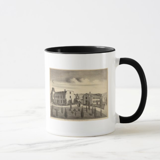 Taza Washington College, California (Derecha)