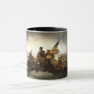 Taza Washington cruza el Delaware
