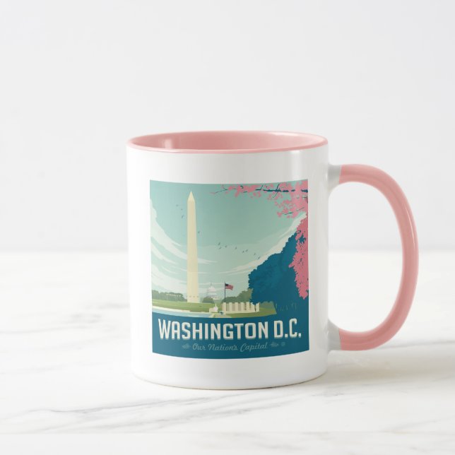 Taza Washington DC | Capital de nuestra nación (Derecha)