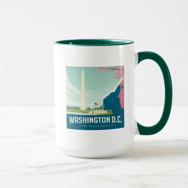 Taza Washington DC | Capital de nuestra nación (Derecha)