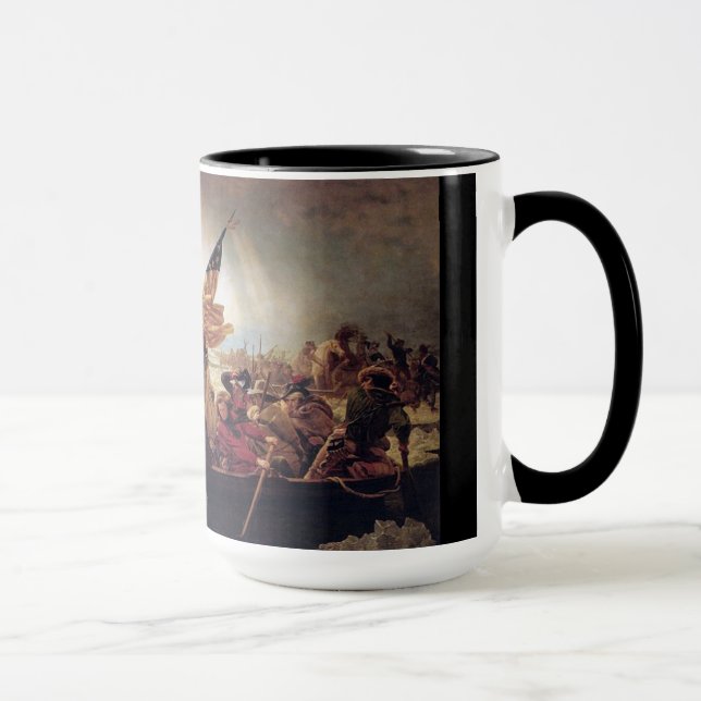 Taza Washington que cruza el río Delaware Mug* (Derecha)