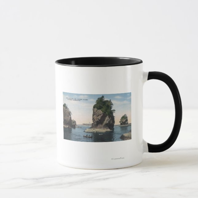Taza Washington - Vista de la Fábrica del Cabo y Tatoos (Derecha)