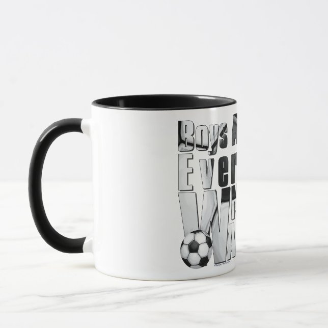Taza Waterboy Soccer (Izquierda)