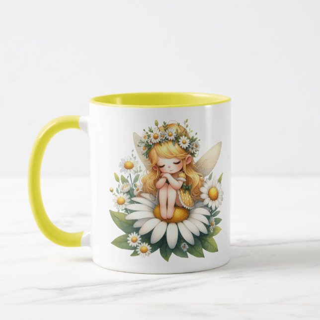 Taza Watercolor Daisy Fairy (Izquierda)