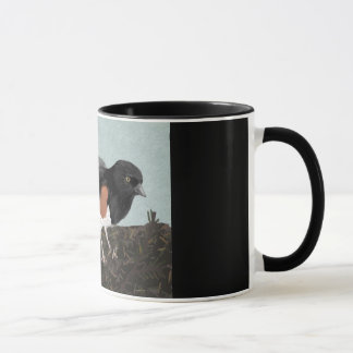 Taza Watercolor Eastern Towhee Mug