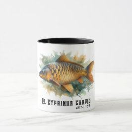 Taza Watercolor Series: Carp