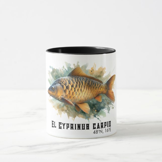 Taza Watercolor Series: Carp (Centro)