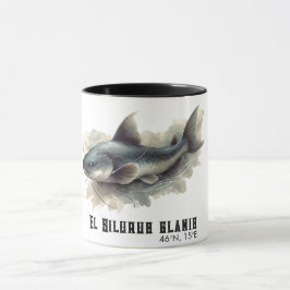 Taza Watercolor Series: Catfish