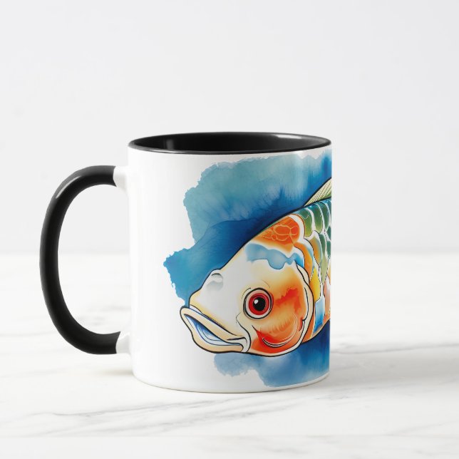 Taza Watercolor Series: Koi Fish (Izquierda)