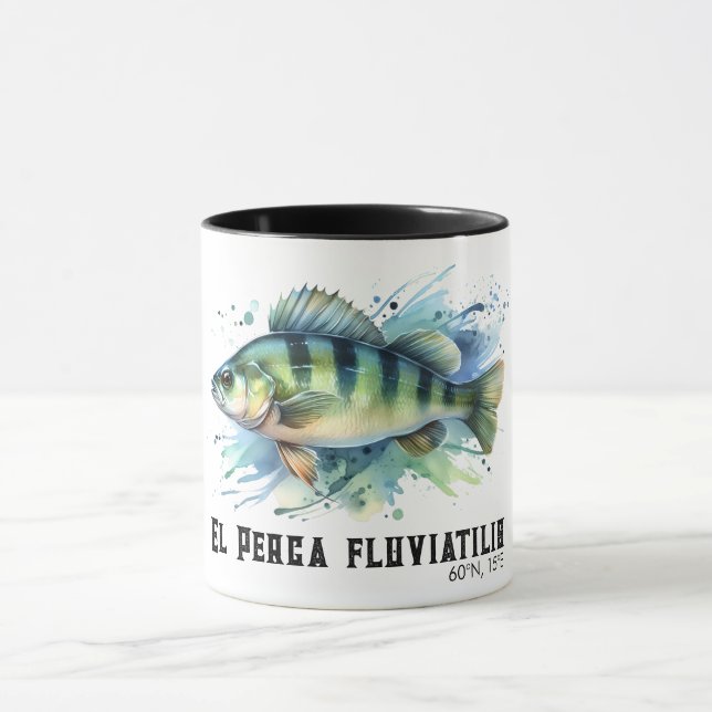 Taza Watercolor Series: Perch (Centro)