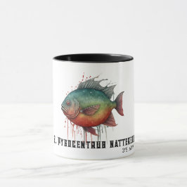 Taza Watercolor Series: Piranha