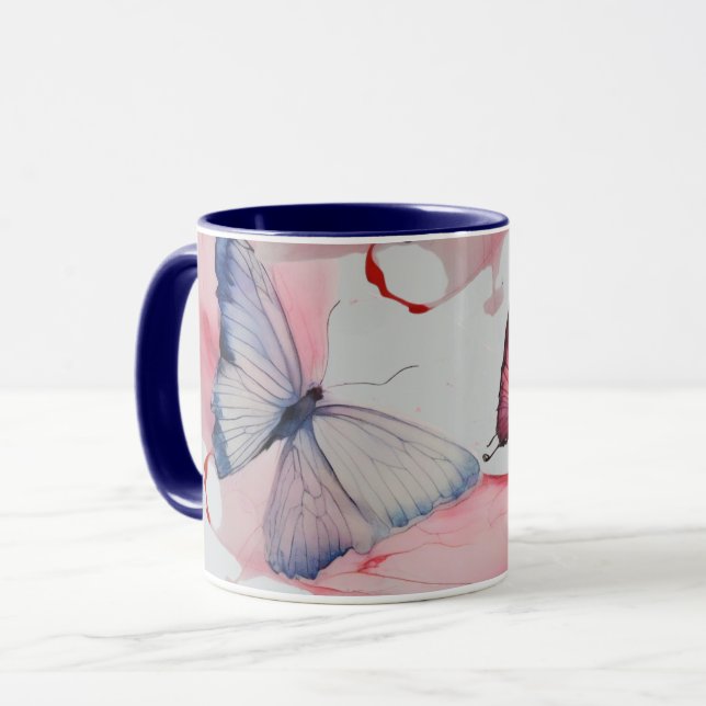 Taza Waterfly 4 (Anverso izquierdo)