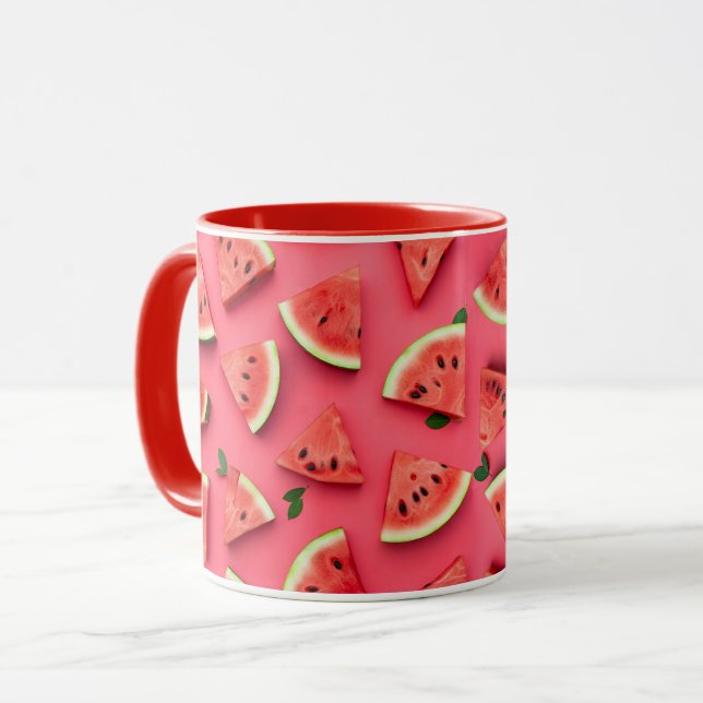 Taza Watermelon Coffee Mug Vibrant Design (Anverso izquierdo)