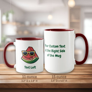 Taza Watermelon Personalizado Mug