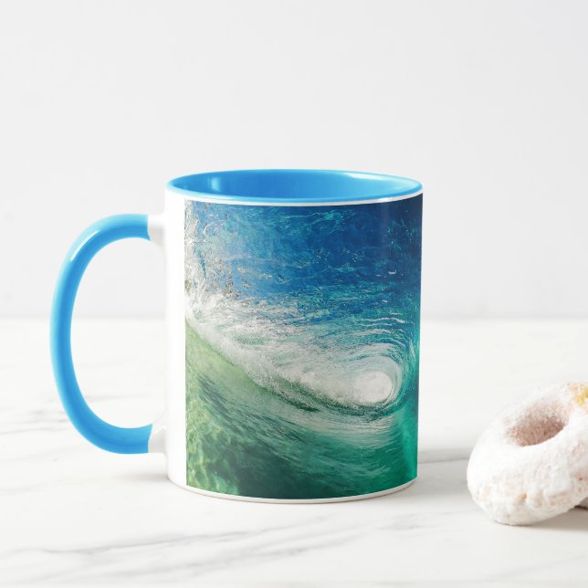Taza Wave (Con donut)