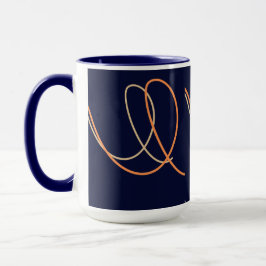 Taza Wavy Pattern Mug