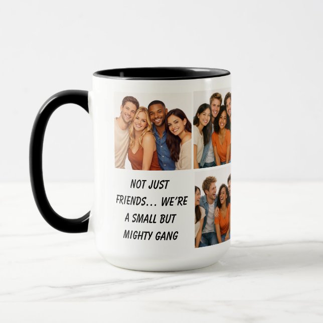Taza We Are Like a Really Small Gang | Funny Friendship (Izquierda)