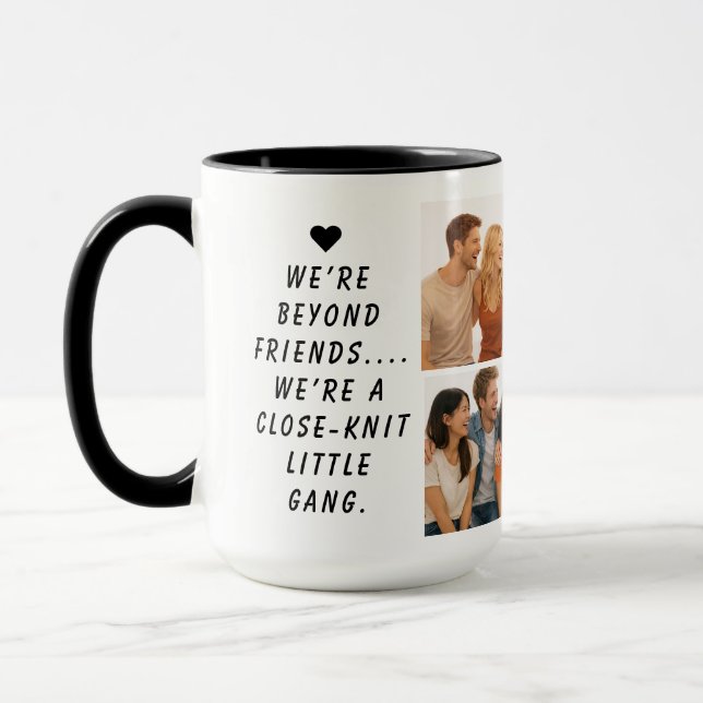Taza We Are Like a Really Small Gang | Funny Friendship (Izquierda)
