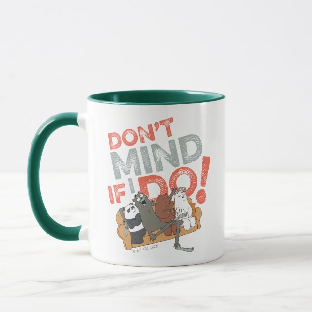 Taza We Bare Bears & Charlie - Don't Mind If I Do! (Izquierda)