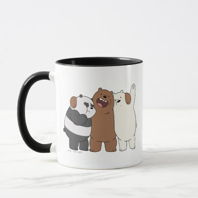 Taza We Bare Bears Group Hug (Izquierda)