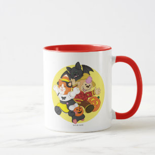 Taza Webkinz Halloween acaricia la luna