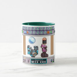 Taza Weekly Trophy Synthesis Batteries&Stars Mug