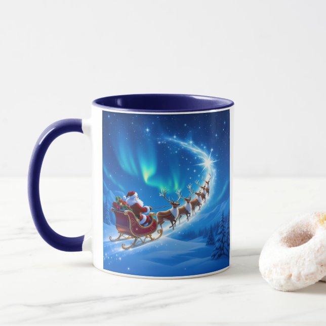 Taza „Weihnachtliche Harmonie“ (Con donut)