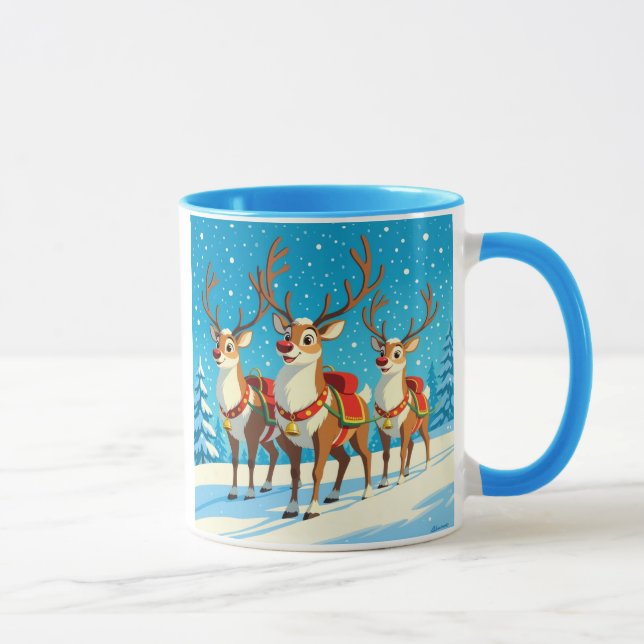 Taza „Weihnachtliche Harmonie“ (Derecha)