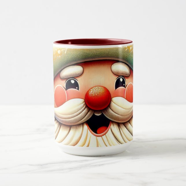 Taza Weihnachtsmann Papai Noel Baba Saint Nicholas Kris (Centro)