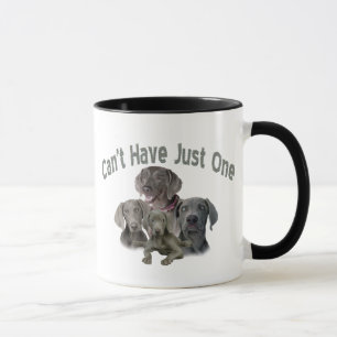 Taza Weimaraner no puede tener solo uno