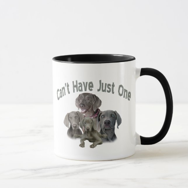 Taza Weimaraner no puede tener solo uno (Derecha)