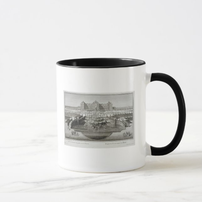 Taza Weissenstein, visión hacia el castillo de la barra (Derecha)