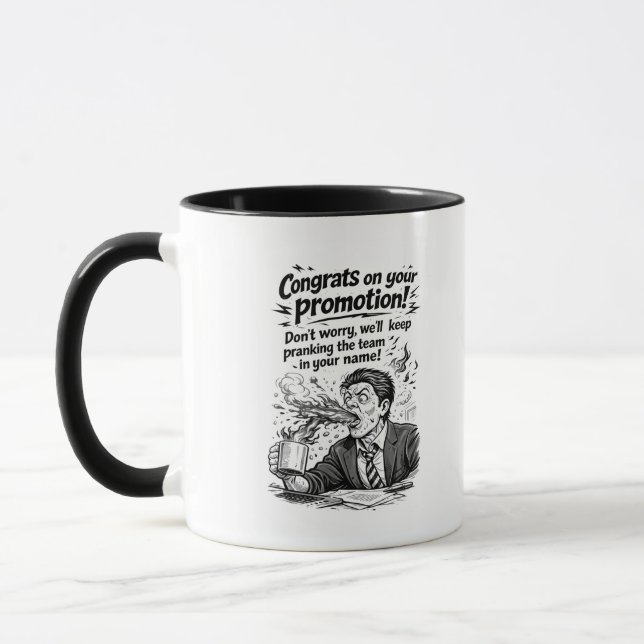 Taza We'll keep pranking the team in your name! (Izquierda)