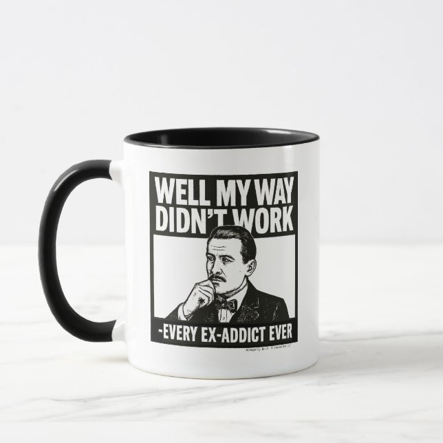 Taza Well My Way Didn't Work - English - Mug (Izquierda)