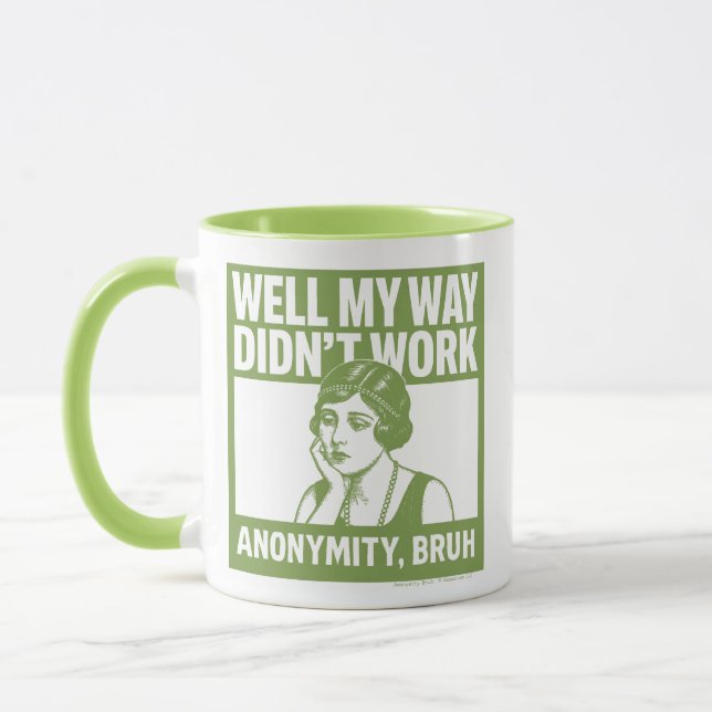 Taza Well My Way Didn't Work - Female - Mug (Izquierda)
