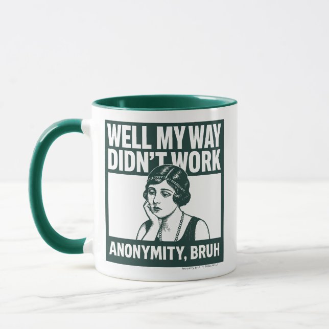 Taza Well My Way Didn't Work - Female - Mug (Izquierda)