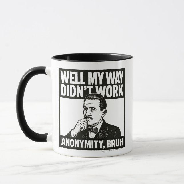 Taza Well My Way Didn't Work - male - Mug (Izquierda)