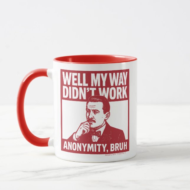 Taza Well My Way Didn't Work - male - Mug (Izquierda)