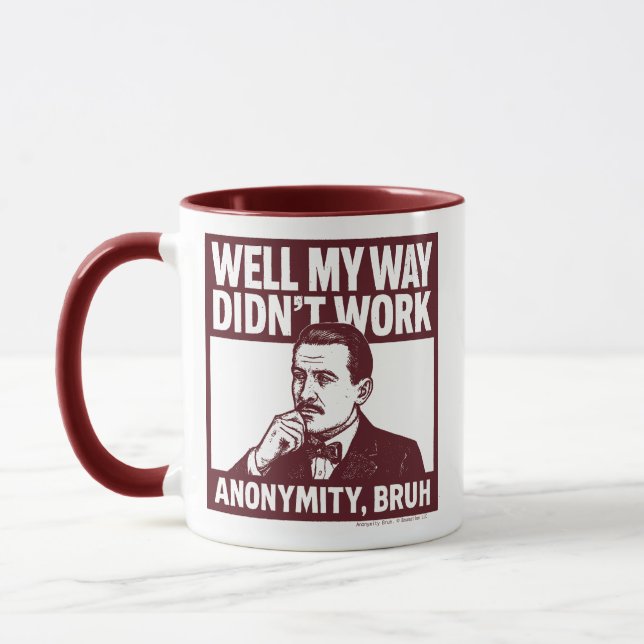 Taza Well My Way Didn't Work - Male - Mug (Izquierda)