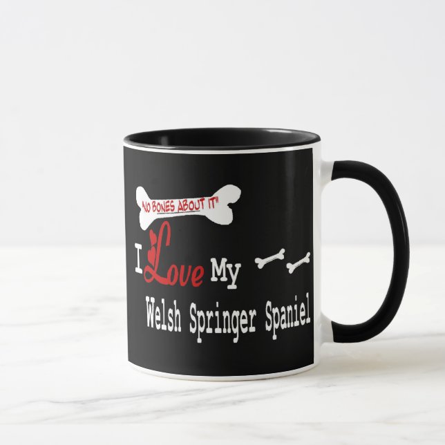 Taza Welsh Springer Spaniel (I Love) Mug (Derecha)