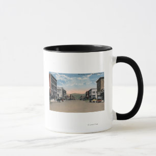 Taza Wenatchee, escena de la avenida de