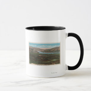 Taza Wenatchee, WAView del valle y el río Columbia