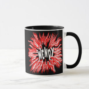 Taza Wendy Name Star en rojo