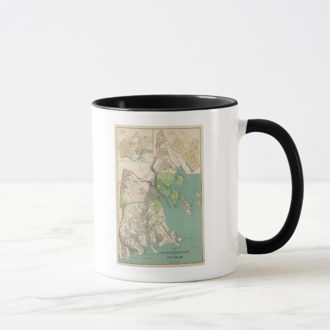 Taza Westchester, ciudades de Pelham (Derecha)